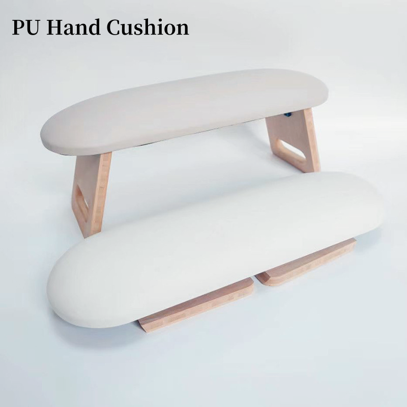 Nail PU Leather Hand Pillow